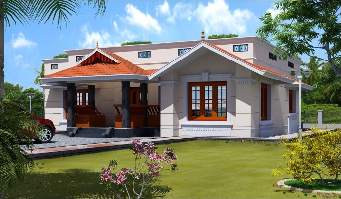 Modern house 1700 feet square room bed floor kerala sq ft plans style houses porch indian facilities