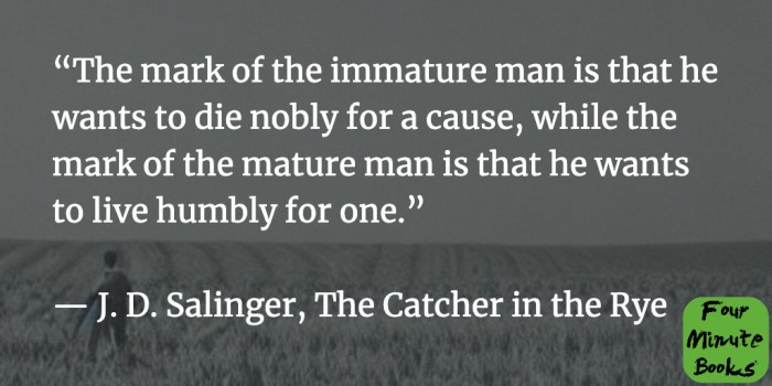 Chapter 18 the catcher in the rye